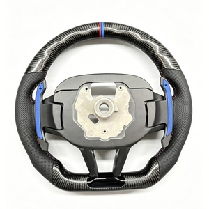 พวงมาลัยคาร์บอนไฟเบอร์ทรง GT สำหรับ BMW CS G MP อะไหล่ตกแต่งภายใน - Product Image 1