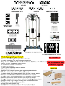 ACC Kalibrierungstafel NIO Kalibrierung Radarfehler ADAS Kalibrierungswerkzeug - Product Image 5