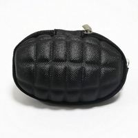 Étui de clé de voiture portable et étanche, anti-rayures, anti-chute, en forme de grenade, sac à fermeture éclair EVA, porte-clés pour hommes et femmes