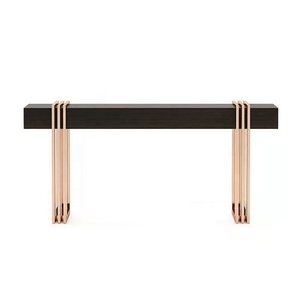 Grand tiroir <span class=keywords><strong>industriel</strong></span> en <span class=keywords><strong>bois</strong></span> et en <span class=keywords><strong>métal</strong></span>, style européen, avec partition simple, couleur or rose, table de <span class=keywords><strong>console</strong></span> de luxe pour <span class=keywords><strong>maison</strong></span>, nouveauté 2020 - Product Image 5