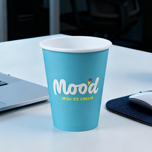แก้วกระดาษแบบใช้ครั้งเดียวสำหรับกาแฟร้อน ขายส่ง สำหรับสำนักงาน บ้าน ร้านค้า และบรรจุภัณฑ์แบบนำกลับบ้าน - Product Image 1