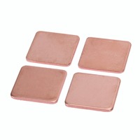 Plaque de dissipateur thermique en cuivre pur pour système de refroidissement de processeur, GPU et carte graphique d'ordinateur portable – Pièces de rechange thermiques