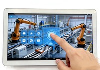 Ordinateur industriel tout-en-un Yingtouch 19 pouces entièrement fermé avec écran tactile capacitif de qualité industrielle