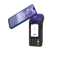 Terminal de paiement 4G avec lecteur de carte intelligente sans contact NFC pour paiement mobile et en comptant