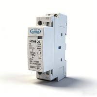 Compre con Descuento el Contactor Modular HANDELE HDH8-16~25 2NO 2P 16A-25A 220/240V CA, Montaje en Riel DIN, Monofásico