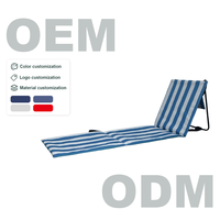 Mobilier d'extérieur moderne Tapis de plage en fer Tapis de pique-nique pliable étanche à l'humidité pour le camping