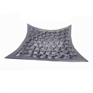 Meilleures ventes Dessous de plat de cuisine en métal moulé d'aluminium Poêle chaude argentée moderne et élégante - Product Image 3