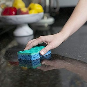 <strong>Green</strong> Non-Scratch Abrasive Scourer Kitchen Washing Sponge Multipurpose Cleaning Natural Cellulose Sponge <strong>Pad</strong>