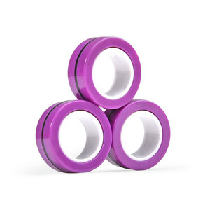 Wholesale Magnetic <b>Ring</b> Fidget Toys Set ADHD Anxiety Relief Finger Pack Adults Teens <b>Kids</b> - Product Image 1