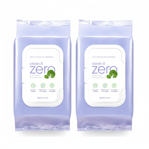 Vanillaco 80 Fogli Zero Cica Hyaluronic Salviette Detergenti 2 Confezioni Eco-Friendly Scontate Clean IT - Product Image 1