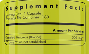 OEM GMP Fabriek Aangepaste Etikettering Volwassenen Grasgevoerde Rundvlees Alvleesklier <span class=keywords><strong>Capsules</strong></span> Voedingssupplement Spijsverteringsondersteuning, Meerdere Kleuren - Product Image 2