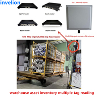Étiquettes RFID UHF anti-métal similaires Confidex, longue portée 1-15 m, 915 MHz, 868 MHz, Impinj Monza4QT, EPC Gen2, ABS durable, étiquette RFID UHF métallique