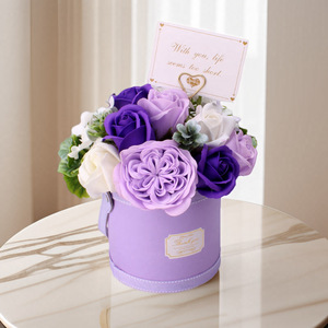 Caja de Regalo de Jabones en Forma de Rosas, Regalo para el Día de San Valentín, Cumpleaños, Día de la Madre, Regalo para Celebridades en Línea - Product Image 5
