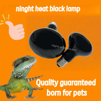 Ampoule chauffante infrarouge rouge pour reptiles, lumière chauffante pour tortue, caméléon, serpent, hamster, vivarium, contrôle de la température hivernale