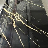 Lámina de Mármol UV BingJie, Panel de Mármol Sintético de PVC para Decoración de Paredes, Lámina de Mármol de PVC, Venta al por Mayor