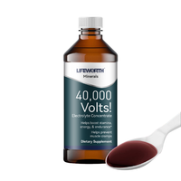 Fourniture d'usine Lifeworth OEM formule personnalisée supplément de gouttes de liquide d'hydratation d'électrolyte