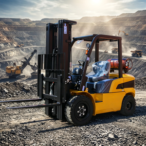 Chariot élévateur à gaz économique de 3,5 tonnes avec mât triplex - Product Image 6