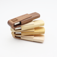 Clé USB double 3.0 Type-C 64 Go, étanche et durable, compatible avec les ordinateurs de bureau, les ordinateurs portables et les téléviseurs, clé USB en bois