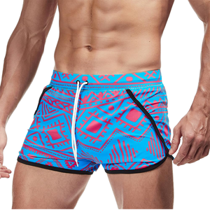 Customized Men's <b>Thong</b> Swim Briefs Solid Color Ultra-low Waist Quick Dry Sexy <b>Beach</b> Bikini Butt-revealing T-pants Shorts - Product Image 1