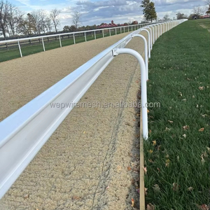 Bên ngoài cưỡi Arena Trắng nhựa ngựa paddock hàng rào Ngựa chạy hàng rào DIY ngựa Arena paddock hàng rào - Product Image 2
