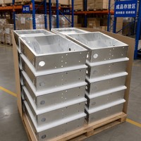 Maßgefertigte Lasergeschnittene Metallrahmen, Stanzteile in Verschiedenen Größen, Geschweißte Stahlblechfertigung für Halbleiter und Medizintechnik