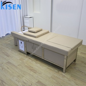 Kisen Moq 1 Cama de champú japonesa para spa capilar con campana de fumigación y máquina de vapor, bandeja de pedicura y bañera para pies - Product Image 2