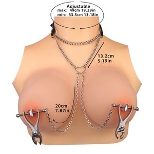 Pinzas para Pezones QKKQ con Forma de Alicates, Pinzas para Pezones de Metal Pesado Estilo BDSM, Pinzas para Pezones para Mujeres y Hombres - Product Image 6