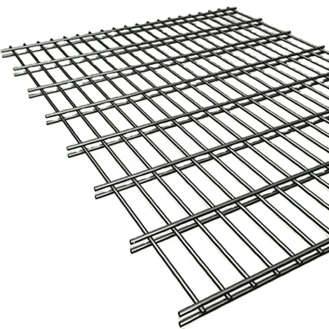 Hochfester 656 oder 868 Metall Stahl feuer verzinkter pulver beschichteter Doppel drahtzaun