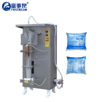 Machine de remplissage automatique de sac d'eau de sachet en plastique de vente chaude en Afrique avec imprimante