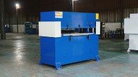 Equipo de Corte Hidráulico Industrial para Láminas de Espuma EVA - Operación Semiautomática de Precisión para Fabricación de Calzado y Automoción