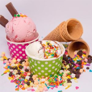 Personalizzato monouso 8oz 16oz Gelato <span class=keywords><strong>tazza</strong></span> di carta con coperchio per Gelato Gelato <span class=keywords><strong>biscotti</strong></span> lecca lecca - Product Image 5