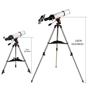 80500P Refracting Telescope 80mm Aperture Astronomical Observation Wide Angle High Definition Stargazing Equipment - Product Image 1