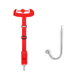 Bdsm Bondage Kraag Achter De Rugleuningen Met Anale Haak Volwassen Spelletjes Harnas Sm Speelgoed Voor Koppels - Product Image 4