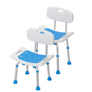 Customized Bath <b>Chair</b> <b>Large</b> Square Plastic Aluminum Alloy Non Slip Seat For Elderly Pregnant Women Shower Use - Product Image 4