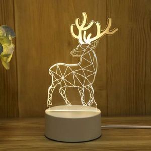 3D Night Light LED Lamp for Kids' Room with <b>Remote</b> - 16 Colors, Personalized Gift for Birthday/Christmas/Halloween - Product Image 4