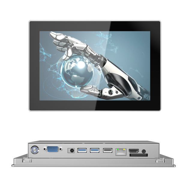 Industrial Panel Pc With Rj45 and Rs232 Ports Senke Linux Industrial Pc 15 Inch Rk3568 Rk3588 Industrial Touch Screen Computer