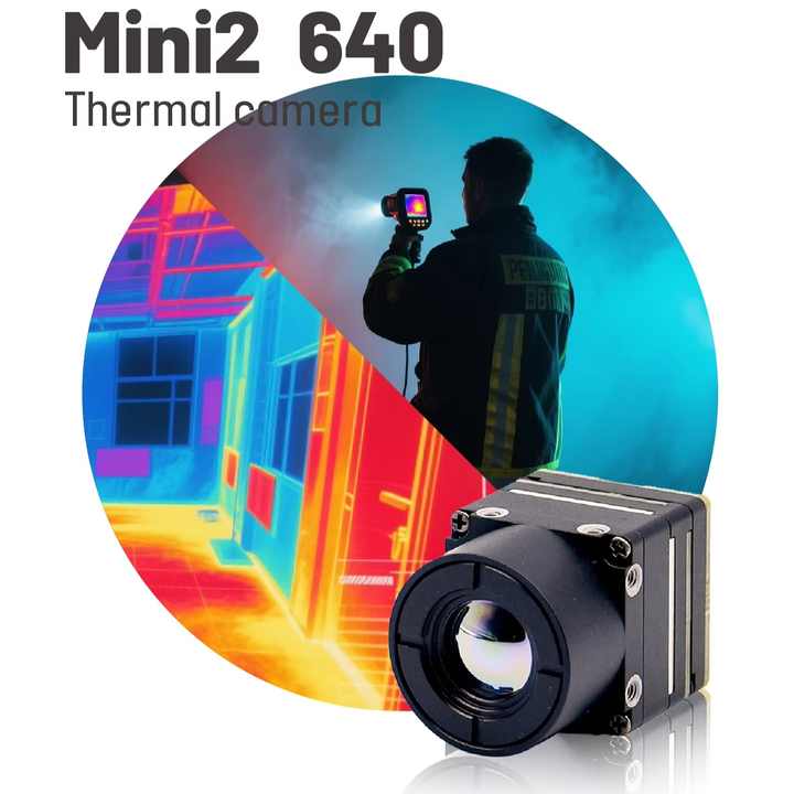 Compact Thermal Camera Module MINI2 640 IR Thermal Imaging Module Thermal Camera Hunting with 18.1mm ...