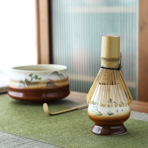 WanuoCraft Song Dynasty Porcelaine Écologique Thé Performance Set Kung Fu Matcha Poudre Outils Fouet Fujian Origine Intangible - Product Image 6