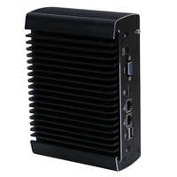 PC industriel sans ventilateur N5095 I5 4200U, double LAN, 2 COM, VGA, TPM2.0, ordinateur embarqué robuste, mini-boîtier pour l'automatisation industrielle