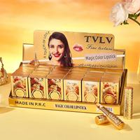 Marque privée Maquillage Magic Jelly Flower Rouge à lèvres Changement de couleur Imperméable à l'eau Longue durée Non collant Rouge à lèvres teinté humide toute la journée