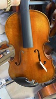 15 pouces alto fait à la main son puissant instrument de musique prix de gros pont en épicéa massif dos en érable flammé