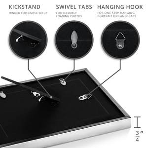 Cadres photo en plastique et MDF de taille 5x7 personnalisés, très demandés, fiables, directement du Cambodge, pour chambre et salon - Product Image 4