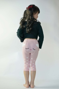 Calzamaglia/leggings senza piede in maglia alla moda per bambina, casual, OEM, in saldo - Product Image 6