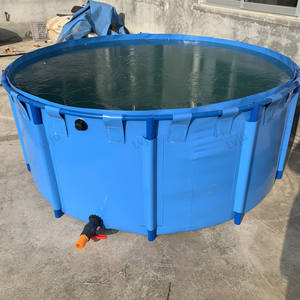 LVJU – usine à la recherche de partenaires, bâche ronde pliable Durable personnalisée, Biofloc aquariums d'aquaculture ferme étang à poissons - Product Image 3