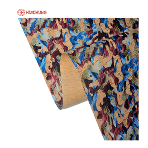 Cao Rõ Ràng Shining Tóm Tắt Flowers In Ấn Mô Hình Nút Chai Vải Cho Túi Xách Giày - Product Image 6