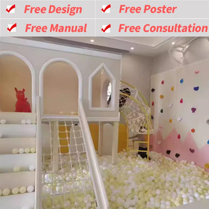 Premium Modern Indoor Playground Soft Play Equipment Set for Kids Commercial Children's Playground with Slide and Ball Pool - Product Image 2