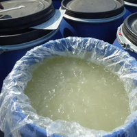 Sodium Lauryl Ether Sulfate SLES N70, Matières Premières Cosmétiques Chimiques pour la Fabrication de Savon Liquide, pH 7.0-9.5, Fût de 170 kg