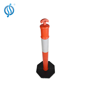 Avustralya standart 1150mm t-top plastik uyarı istiflenebilir baba kauçuk taban ile - Product Image 5