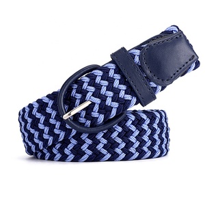 3516 Wholesale Fashion Braided <strong>Elastic</strong> <strong>Belts</strong> Canvas <strong>Elastic</strong> Stretch Colours Woman <strong>Belt</strong> - Product Image 5