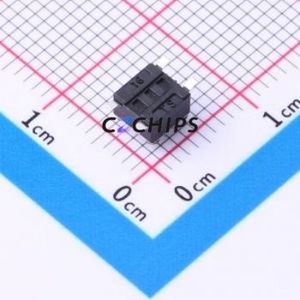TSC015B03826A13 Tactile Switch SMD-4P,4.5x4.5mm Switch Round Button 2.6N Vertical Mount 4.5mm - Product Image 2